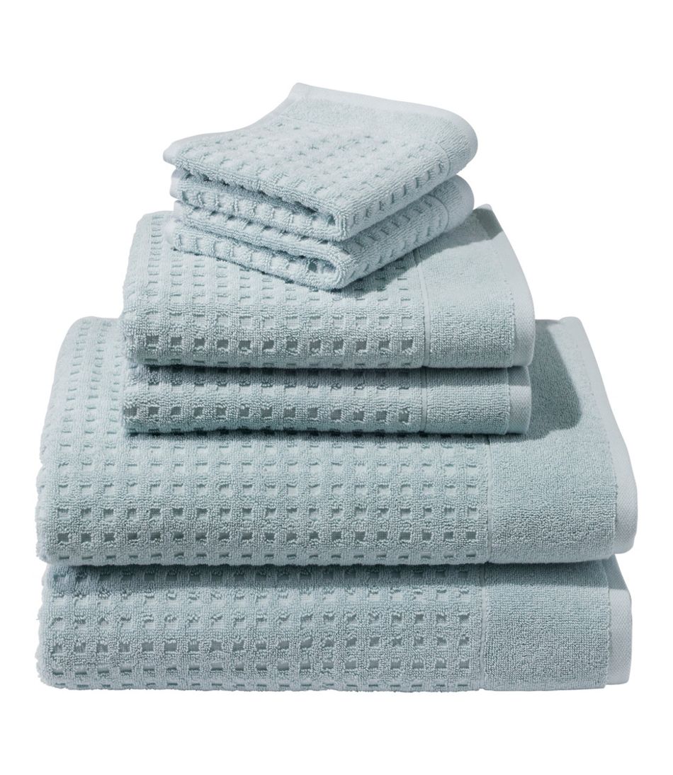 L.L.Bean Online | Waffle Cotton Towel Set