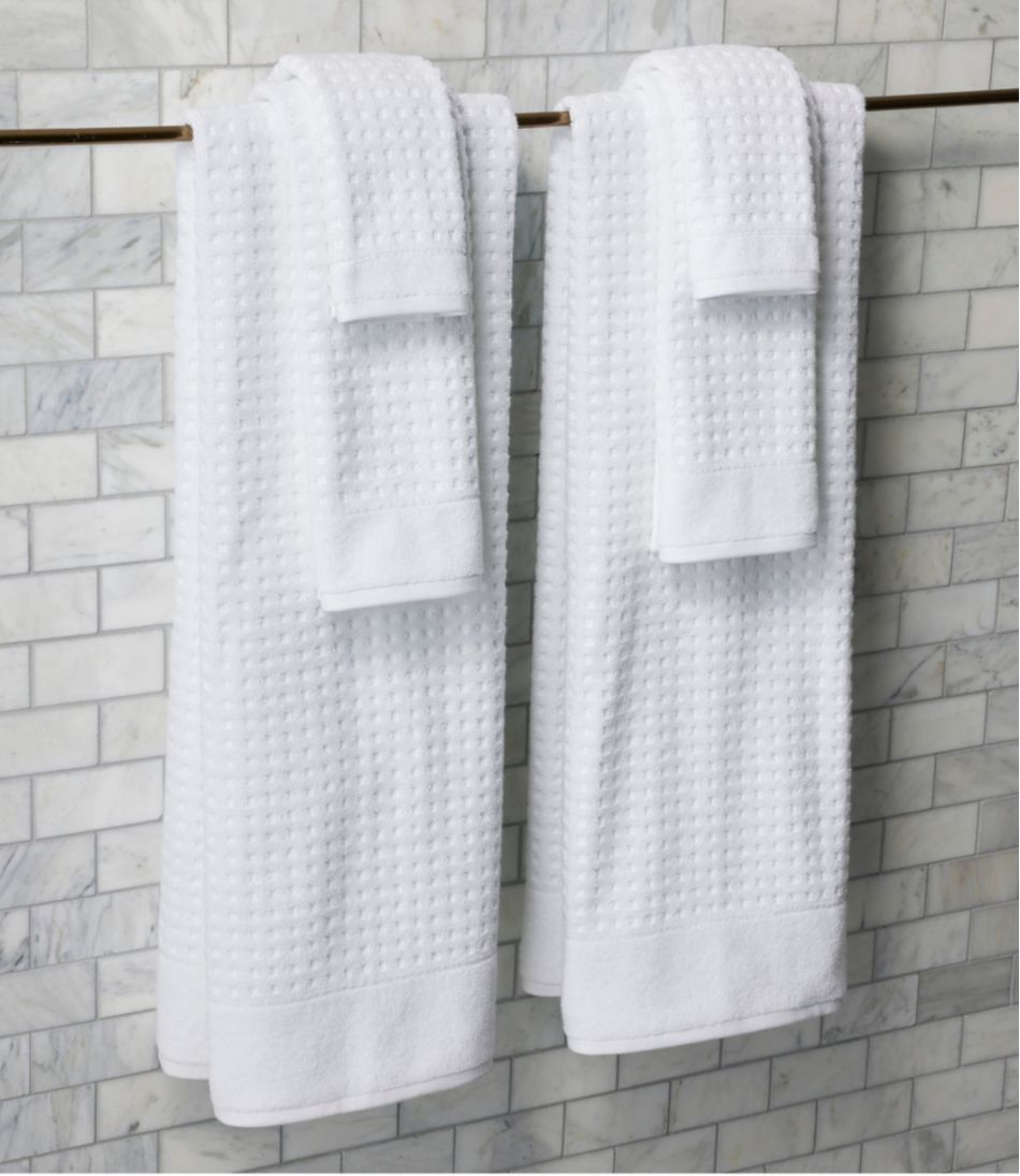 L.L.Bean Online | Waffle Cotton Towel Set