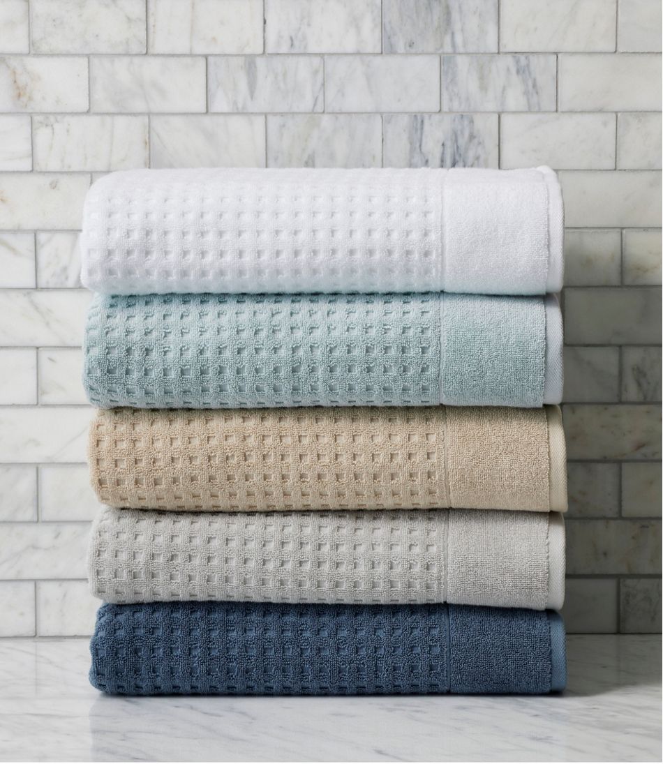 L.L.Bean Online | Waffle Cotton Towel Set