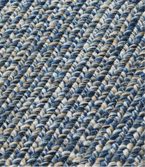 L.L.Bean For Sale | All-Weather Braided Rug, Concentric Pattern Rectangular