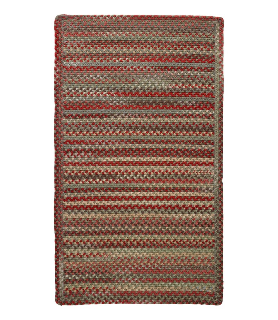 L.L.Bean US | Braided Wool Rug, Horizontal Braid