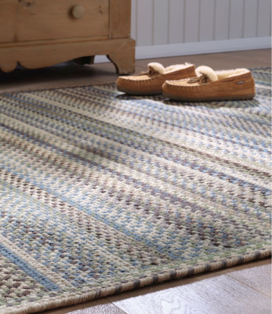 L.L.Bean US | Braided Wool Rug, Horizontal Braid