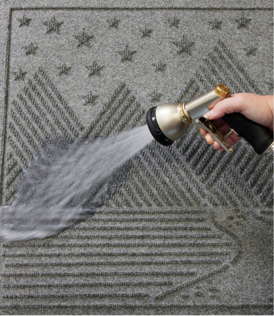 L.L.Bean Online | Everyspace Recycled Waterhog Doormat, Twilight Mountain Range