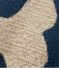 L.L.Bean New | Wool Hooked Novelty Runner, Whale