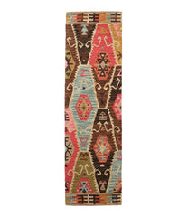 L.L.Bean US | Rustic Geometric Wool Hooked Runner