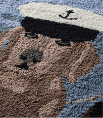 L.L.Bean Online | Indoor/Outdoor Vacationland Rug, Seaside Dogs