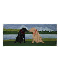 L.L.Bean On Sale | Indoor/Outdoor Vacationland Runner, Mountain Dogs