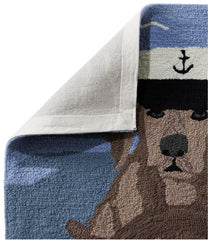 L.L.Bean New | Indoor/Outdoor Vacationland Runner, Seaside Dogs