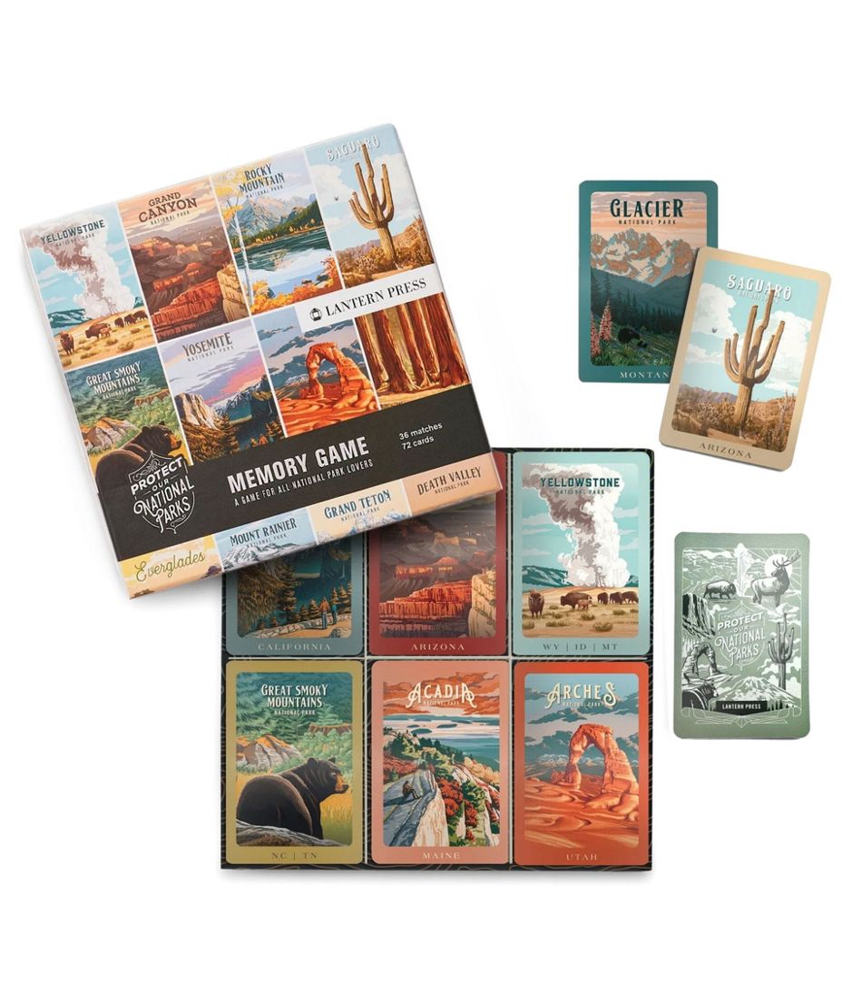 L.L.Bean Discount | National Parks Memory Game