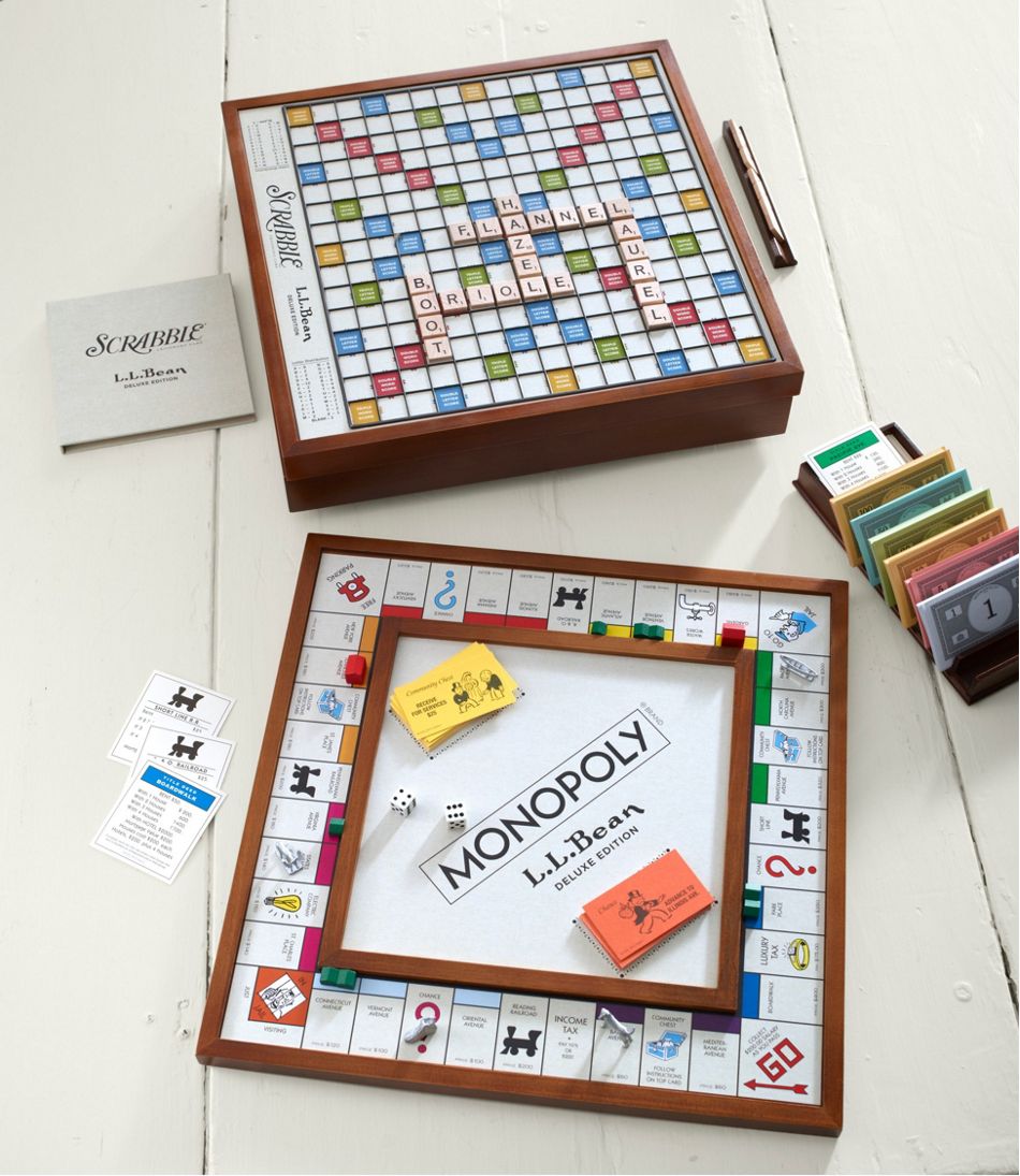 L.L.Bean Outlet | Deluxe Scrabble/Monopoly