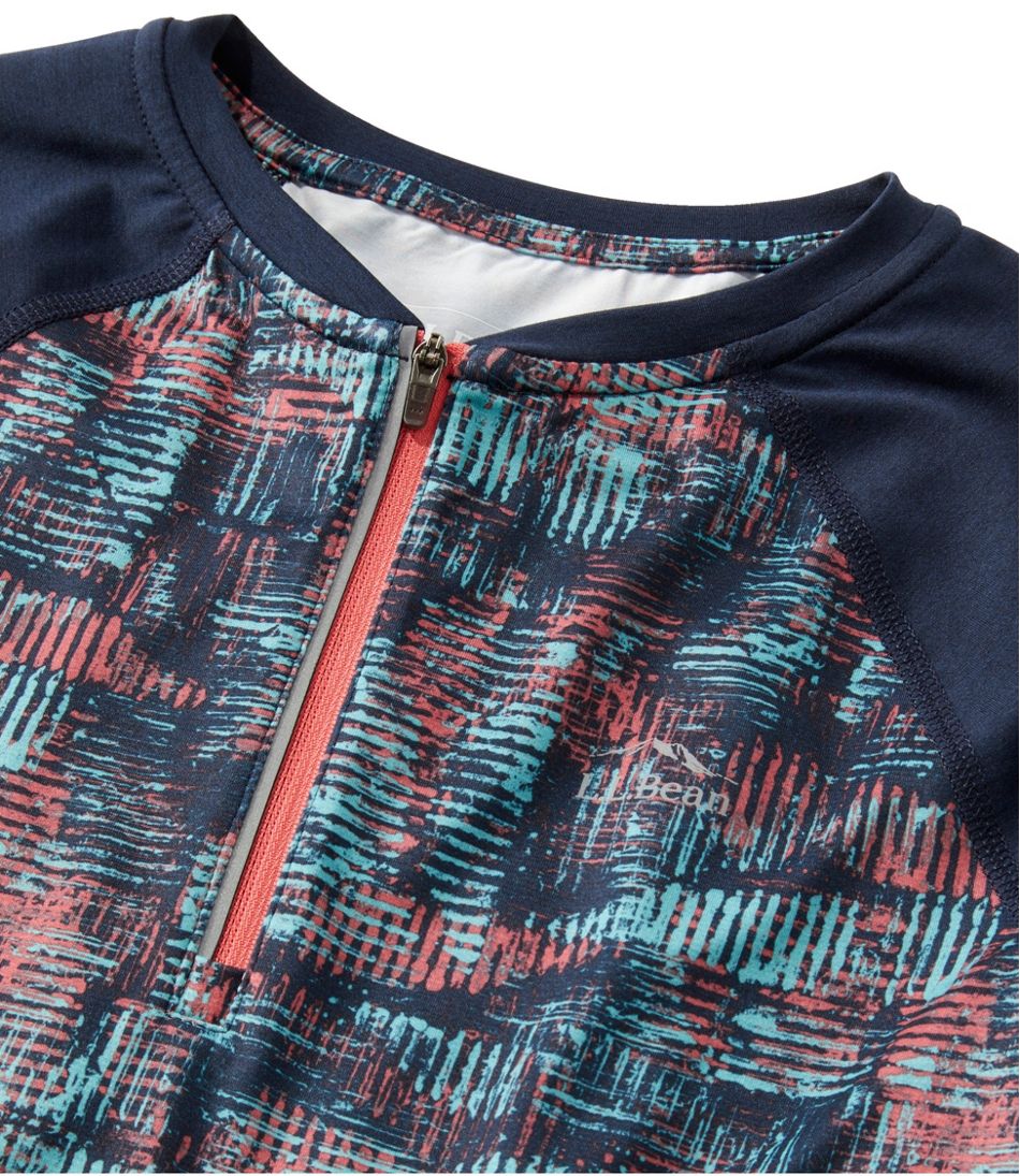 L.L.Bean For Sale | Women's Comfort Cycling Jersey, Long-Sleeve Print