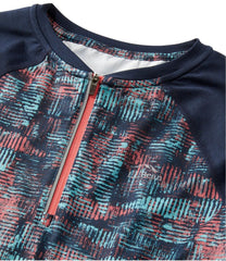 L.L.Bean For Sale | Women's Comfort Cycling Jersey, Long-Sleeve Print