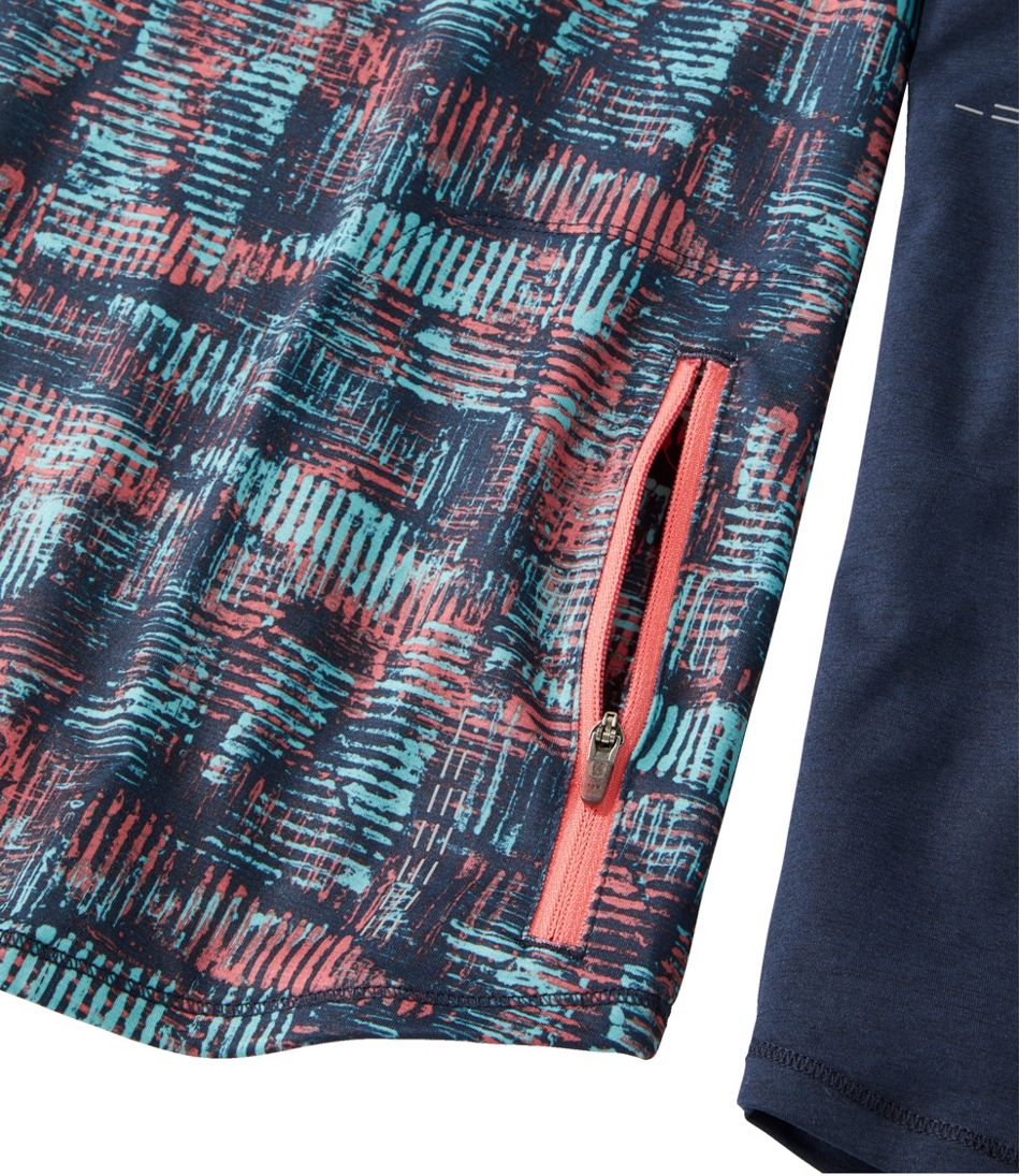 L.L.Bean For Sale | Women's Comfort Cycling Jersey, Long-Sleeve Print