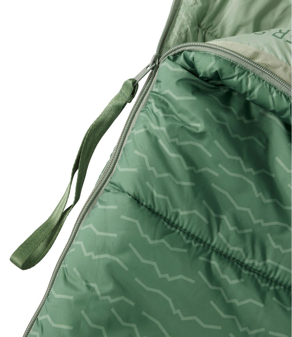 L.L.Bean | Adults' Puffer Sleeping Bag, 40° Print