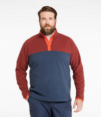 L.L.Bean Sale | Men's All Season Access Fleece Pullover, Colorblock