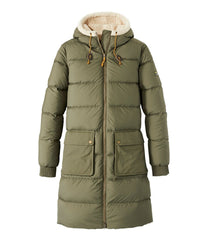L.L.Bean Online | Women's Mountain Classic Down Coat, Sherpa-Lined