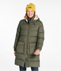 L.L.Bean Online | Women's Mountain Classic Down Coat, Sherpa-Lined