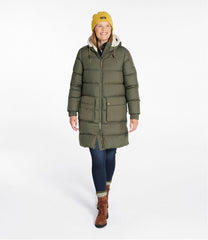 L.L.Bean Online | Women's Mountain Classic Down Coat, Sherpa-Lined